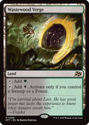 Wastewood Verge card from Promo Pack: Aetherdrift