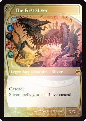 The First Sliver (Future Sight) card from MagicFest Cards