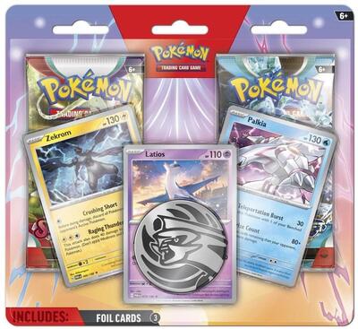 Enhanced 2-Pack Blister Pack [Latios, Zekrom & Palkia] card from Miscellaneous Cards & Products