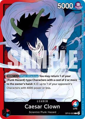 Caesar Clown (002) card from Royal Blood