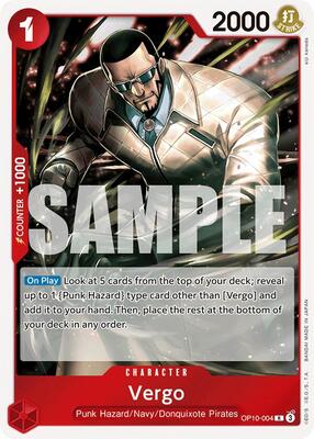 Vergo card from Royal Blood