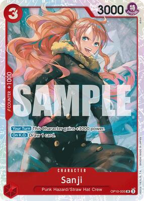 Sanji card from Royal Blood