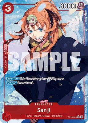 Sanji (Parallel) card from Royal Blood