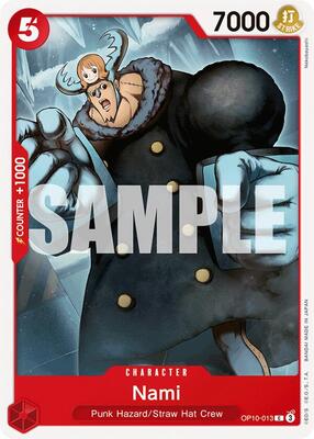 Nami (013) card from Royal Blood