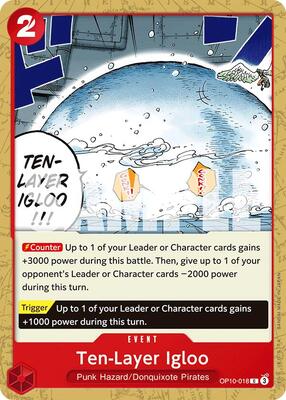 Ten-Layer Igloo card from Royal Blood