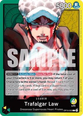 Trafalgar Law (022) card from Royal Blood