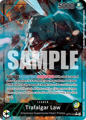 Trafalgar Law (022) (Parallel) card from Royal Blood