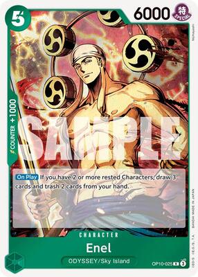 Enel card from Royal Blood
