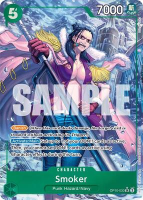 Smoker (030) (Parallel) card from Royal Blood