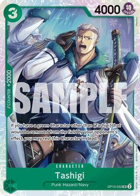 Tashigi card from Royal Blood