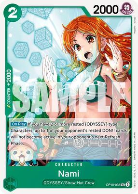 Nami (033) card from Royal Blood