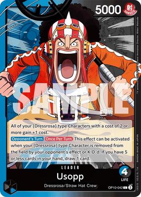 Usopp (042) card from Royal Blood