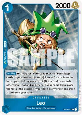 Leo card from Royal Blood