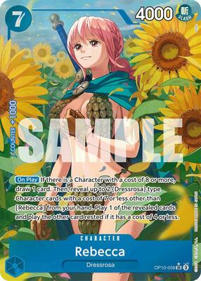 Rebecca (Parallel) card from Royal Blood
