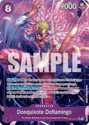 Donquixote Doflamingo (Parallel) card from Royal Blood