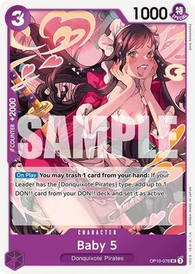 Baby 5 card from Royal Blood