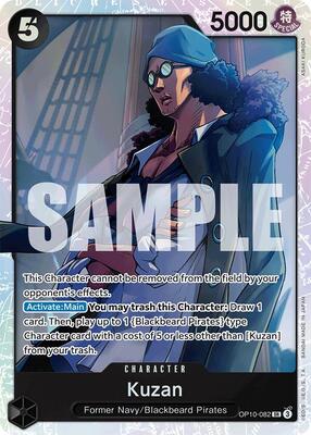 Kuzan card from Royal Blood