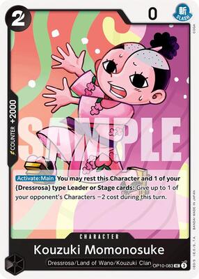 Kouzuki Momonosuke (083) card from Royal Blood