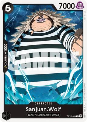 Sanjuan.Wolf card from Royal Blood