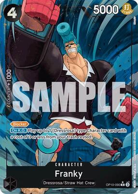 Franky (090) (Parallel) card from Royal Blood