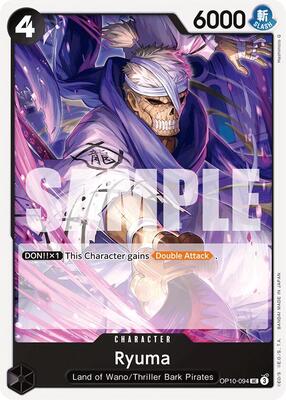 Ryuma card from Royal Blood
