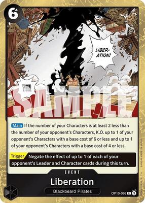 Liberation card from Royal Blood