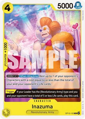 Inazuma card from Royal Blood