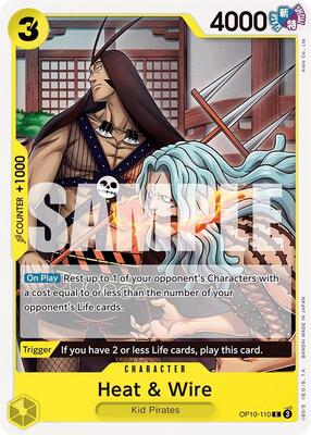 Heat & Wire card from Royal Blood