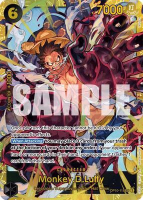 Monkey.D.Luffy (118) card from Royal Blood