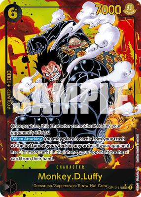 Monkey.D.Luffy (118) (Parallel) card from Royal Blood