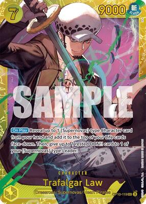 Trafalgar Law (119) card from Royal Blood