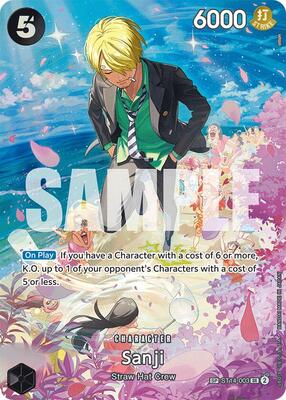 Sanji (SP) card from Royal Blood