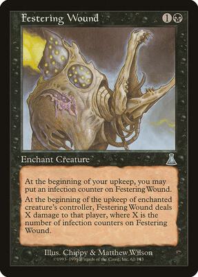 Festering Wound card from Urza's Destiny