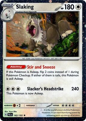 Slaking (Cosmos Holo) card from Miscellaneous Cards & Products