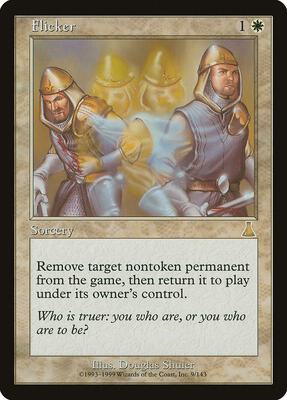 Flicker card from Urza's Destiny