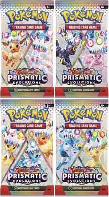 Prismatic Evolutions Booster Pack Art Bundle [Set of 4] card from SV: Prismatic Evolutions
