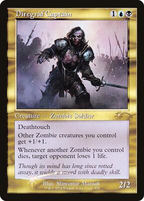 Diregraf Captain (Retro Frame) card from Secret Lair Drop Series