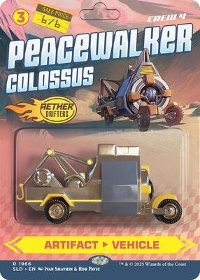 Peacewalker Colossus card from Secret Lair Drop Series