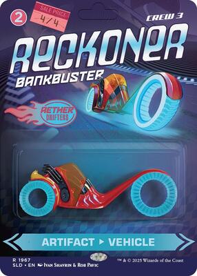 Reckoner Bankbuster card from Secret Lair Drop Series