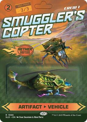Smuggler's Copter card from Secret Lair Drop Series