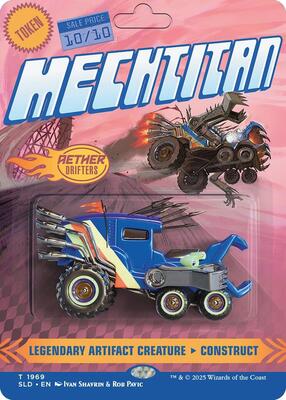 Mechtitan Token card from Secret Lair Drop Series