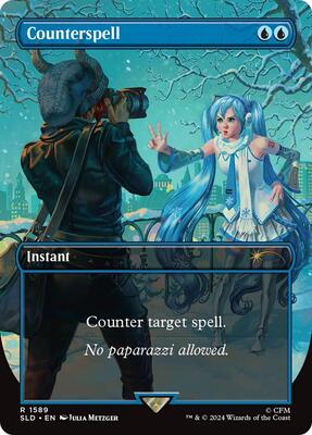 Counterspell (1589) card from Secret Lair Drop Series