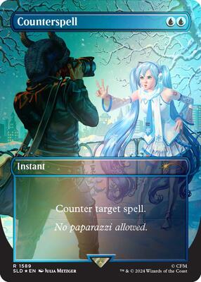 Counterspell (1589) (Rainbow Foil) card from Secret Lair Drop Series
