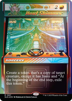 Heat Shimmer (Rainbow Foil) card from Secret Lair Drop Series
