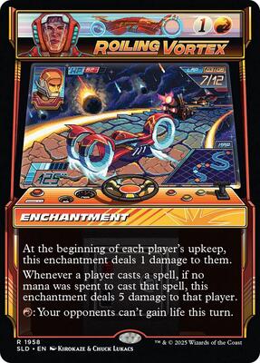 Roiling Vortex card from Secret Lair Drop Series
