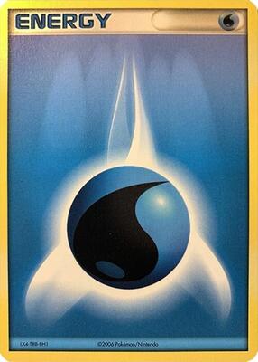 Water Energy (2006 Unnumbered) card from League & Championship Cards