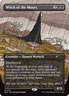 Witch of the Moors card from Secret Lair Drop Series