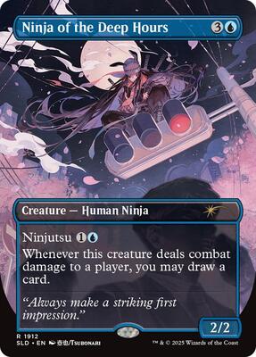 Ninja of the Deep Hours card from Secret Lair Drop Series