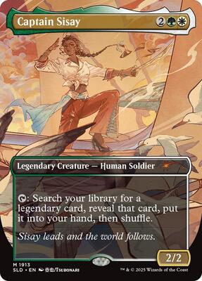 Captain Sisay (1913) card from Secret Lair Drop Series