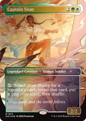 Captain Sisay (1913) (Rainbow Foil) card from Secret Lair Drop Series